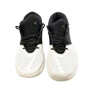Jordan Toddler Boys Black & White Mesh Lace Up Basketball Shoes Size 2